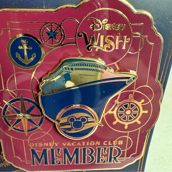 NWT. Disney parks wish cruise line ship pin. Cute and collectible authentic pin - Picture 4 of 7